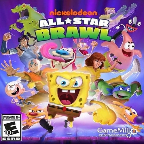 بازی کامپیوتر Nickelodeon All Star Brawl 1 بازی Nickelodeon All Star Brawl
